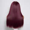 Luxueux Sans Colle Perruque Bone Straight Noir Vietnamienne 300% Densité Lisse