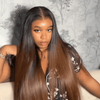 𝟏+𝟏+𝐅𝐑𝐄𝐄💥Glueless Perruque 9x6 Lisse+Glueless Pixie Perruque Lisse Taille Modèle