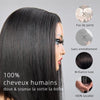 1+1+𝑭𝒓𝒆𝒆💥L'Élégance Sans Effort Soyeux 2x6 Dentelle Perruques Cheveux Humains
