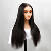 9x6 Trendy Layered Cut Pré-épilé Glueless Lisse Lace Frontal Perruque sans colle