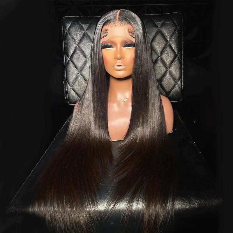 360 Perruque Frontal Dentelle Brésilien Cheveux Humains Lisse - SHINE HAIR