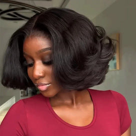 7x5 5X5 Glueless Bob Wig Glueless Wear Go Human Hair Body Wave