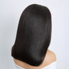 Perruque Bob Lisse Noir 9x6 Sans Colle Cheveux Vietnamiens SDD Raie sur le Côté