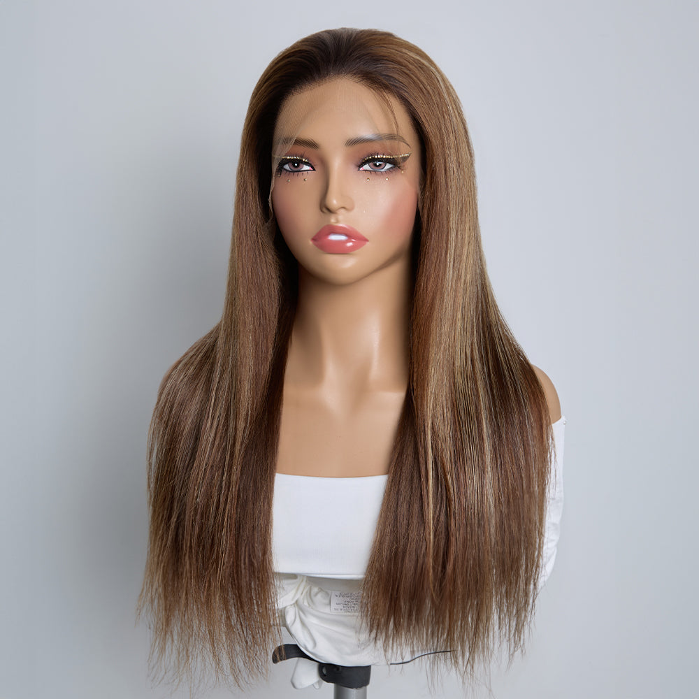 13x4 13x6 HD Curly human hair Brazilian wig with lace front