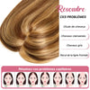 Volumateur Méché 4/27 Dentelle 5x5 à 5 Clips Finitions Effilées & Coupe Naturelle Complément capillaire