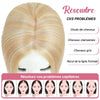 Postiche Top Piece Balayage 18/613 Complément capillaire Dentelle 5x5 Coupe Dégradée Fluide (Non Perruque)