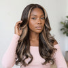 𝑩𝒖𝒚 1 𝑮𝒆𝒕 1 𝑭𝒓𝒆𝒆💥 13x4 Glueless Luxe Couche Coupe Highlight Perruque Sans Colle Ondulé Cheveux Humains Wear Go 250% Densité