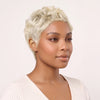 Wig Short 613 Platinum GluelessPlaquage Naturel Prête à Poser