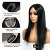 Hair Topper Volumateur de Cheveux Lace 5x5 6x6 avec 5 Clips Noir Naturel Complément Capillaire