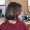 𝙋𝙧𝙚́𝙘𝙤𝙢𝙢𝙖𝙣𝙙𝙚 Perruque Carré Lisse 100% Cheveux Vietnamiens Soyeux Qualité Premium Highlight Brun