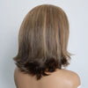 Lace Front 13x4 Carré Dégradé Volumineux Avec Mèches Blondes Highlight Bob 250% Densité Glueless Perruque
