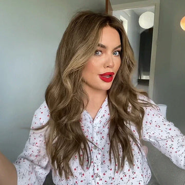 🔥 DERNIÈRE UNITÉ 13x4 Glueless Couleur Blond Lin Perruque Sans Colle Cheveux Humains Ondulé
