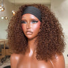 Pose Facile & Rapide Perruque Bandeau Marron Châtain Boucles Volumineuses Sans Colle