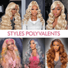 Extensions Couleur 613 Blonde Tissage Cheveux Brésilien Body Wave