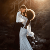 WEDDING Décontracté Gratuit Glueless Nœuds Pré-blanchis Kinky Curly 4x4 9x6 13x4 Perruque Sans Colle 250%Densité