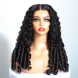 Glueless Sans nœuds Prêt À Partir Bouclés Rebondissants 13x4 Perruque Sans Colle Cheveux Humains