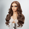 9×6 Perruque Body Wave sans colle au chocolat