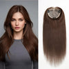 Volumateur de Cheveux Brun Lace 5x5 6x6 Top avec 5 Clips Complément Capillaire Naturel