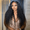 🔥𝟓𝟕% 𝐎𝐅𝐅 5x5 HD Lace Frontale Perruque Cheveux Humains Curly Wave 250% Densité
