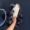 Dentelle Transparente Invisible 13x4 13x6 Frontale Body Wave Perruque Cheveux Humains