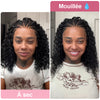 Short Bob Glueless Perruque Ready Braid Jerry Bouclé Bob 13x4 Perruque Sans Colle Pré Tressée