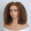 𝐏𝐫𝐞̂𝐭 𝐞𝐧 𝟐𝟒𝐡⚡12 Pouces 9x6 Glueless Cuivre Highlight Perruque Sans Colle Kinky Curly 250 Densité