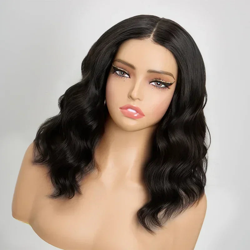 5x5 13x4 lace frontal Wig Mixed Color #4/27 Curly