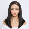Perruque Bob Lisse Noir 9x6 Sans Colle Cheveux Vietnamiens SDD Raie sur le Côté