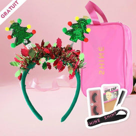 𝐅𝐫𝐞𝐞 Cadeau De Noël Gratuit Sapin De Noël Bandeau Pois Coloré