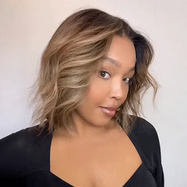 【🔥 DERNIÈRE UNITÉ】13x4 Glueless Enfilez Et Partez Couleur Blond Miel Perruque Sans Colle Ondulé