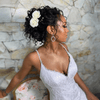 WEDDING À La Mode 9×6 Glueless/360 Dentelle Bouclé Perruque Casquette À Cordon Peut Porter Chignon
