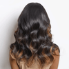 Glueless Perruque Sans Effort Esprit Décontracté Couleur Highlight 9x6 Perruque Sans Colle 250% Densité