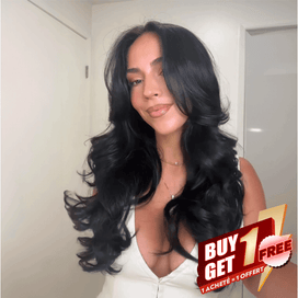 𝑩𝒖𝒚 1 𝑮𝒆𝒕 1 𝑭𝒓𝒆𝒆💥Glueless Couche Pré-épilé Mettre & Aller Body Wave 13x4 Perruque Sans Colle 250% Densité