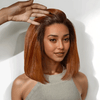 𝑩𝒖𝒚 1 𝑮𝒆𝒕 1 𝑭𝒓𝒆𝒆💥 9x6 Glueless Gingembre Ombre Coupe Émoussée Lisse Bob Perruque Sans Colle