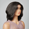 9x6 Glueless Sans Effort Coiffure Dégradée Bob Ondulé Perruque Sans Colle