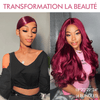 Extensions Cheveux Vierges 99J Tissage Brésilien Cheveux Body Wave