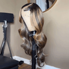 13x4 Glueless Partie C Body Wave Highlight Couleur Perruque Sans Colle