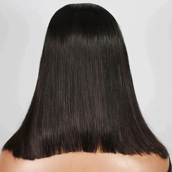 4x4 Coloré Lace Closure Straight Bob Perruque Humain Cheveux - SHINE HAIR