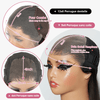 Crazy Deals🔥Glueless Cheveux Humains 4x4 9x6 Sans Colle Perruque Lisse 13x6 Dentelle Perruque