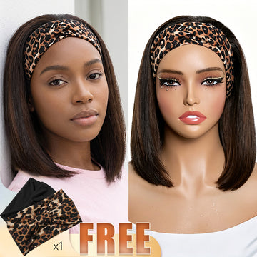Headband Wig Body Wave Human Hair
