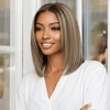 𝐋𝐚𝐬𝐭 𝟒 Glueless Couleur Blond Clair Bob 13x4 Perruque Sans Colle Ondulée Cheveux Humains