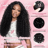 Extensions Noir Tissage Cheveux Bruts Water Wave