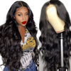 Flash Sale 13x4 Dentelle Élégant Perruque Body Wave Cheveux Humains (Aucun cadeau gratuit n'est offert）