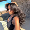 𝐏𝐫𝐞̂𝐭 𝐞𝐧 𝟐𝟒𝐡⚡Densité de 350 % Perruque 6X6 HD brésilienne cheveux humains Kinky Straight Lisse devant dentelle