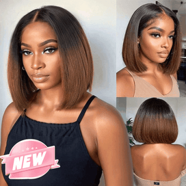 𝟑 𝐏𝐞𝐫𝐫𝐮𝐪𝐮𝐞𝐬=€𝟏𝟏𝟗⚡L'Élégance Sans Effort Soyeux 2x6 Dentelle Perruques Cheveux Humains