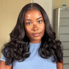 Glueless Lace Pré-épilé Mettre & Aller Body Wave 13x4 Perruque Sans Colle