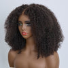 Glueless Bob Bouclé Dégradé 4x4 Sans Colle Look Volumineux Naturel Pose Instantanée