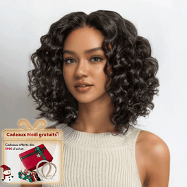 Rebondissant Glueless Nœuds Pré-blanchis 13x4 Perruque Sans Colle Casquette À Cordon