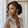 WEDDING Classique Ligne De Cheveux Pré-épilée 13×4&360 Dentelle Perruque Body Wave