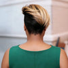 Volumateur de Cheveux 1B/27 Lisse avec Raie Latérale Partiel Ceci n'est pas une perruque
